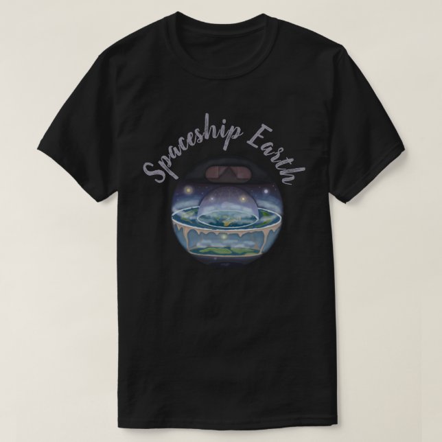 T-shirt Terre spatiale (Design devant)