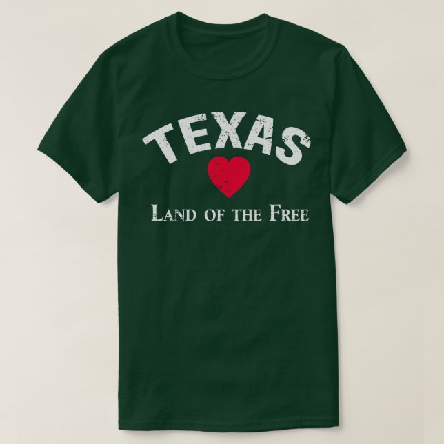 T-SHIRT TERRE TEXAS DU LIBRE (Design devant)