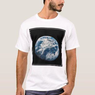 T-shirt Terre Tirée De L'Aollo 8 Spacecraft.