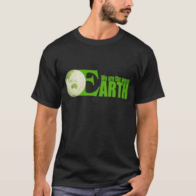 T-shirt Terre verte (Devant)