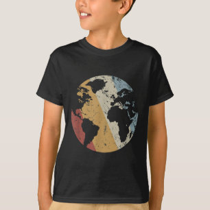 T-shirt Terre Vintage style rétro Jour de la Terre
