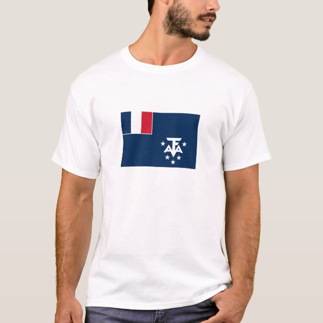 T-shirt Terres australes françaises de l'Antarctique (Devant)