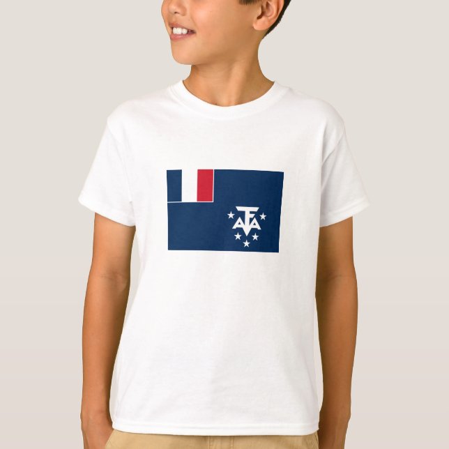 T-shirt Terres australes françaises de l'Antarctique (Devant)