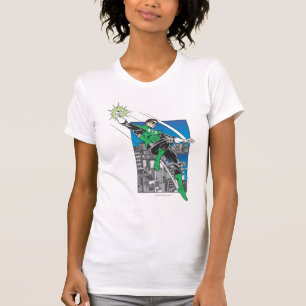 T-shirt Terres de la Lanterne Verte en ville