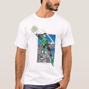 T-shirt Terres de la Lanterne Verte en ville