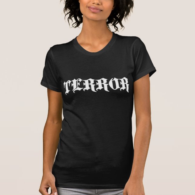 T-shirt Terreur - supplice (Devant)