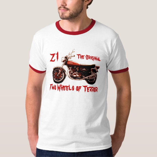 T-shirt Terreur sur deux roues (Devant)