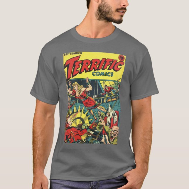 T-shirt terrible des bandes dessinées #5 (Devant)