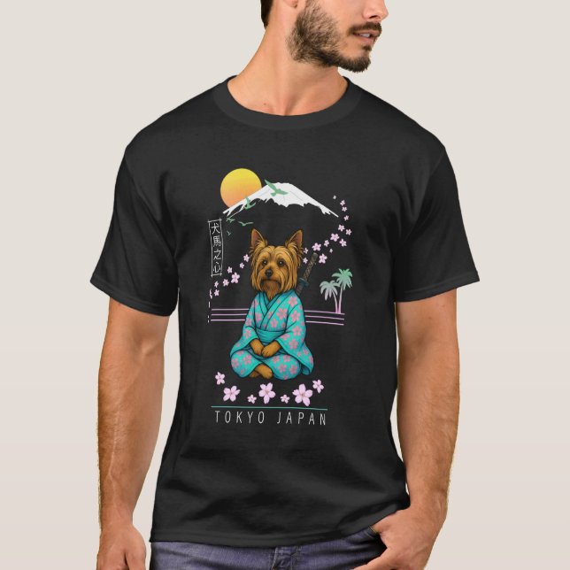 T-shirt Terrier australien à poil soyeux (Devant)