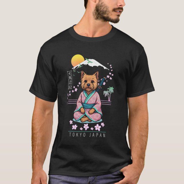 T-shirt Terrier Cairn (Devant)