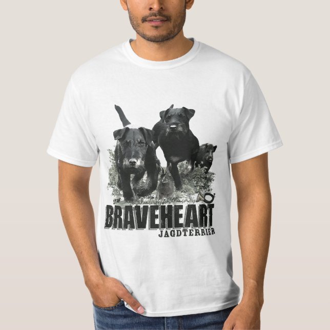 T-shirt Terrier de chasse allemand (Devant)