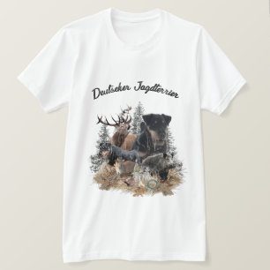 T-shirt Terrier de chasse allemand (Jagdterrier)