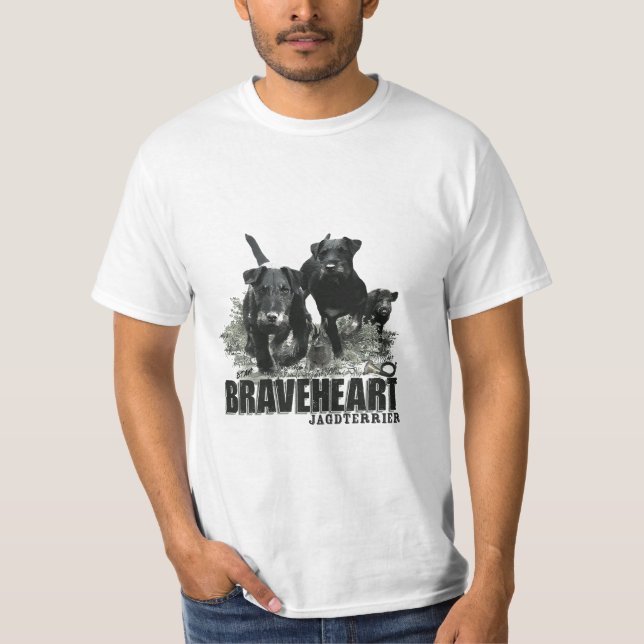 T-shirt Terrier de chasse allemand, Le Jagdterrier, Art (Devant)