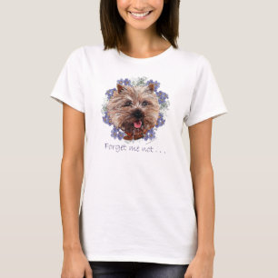 T-shirt Térrier du Cairn Brun Myosotis