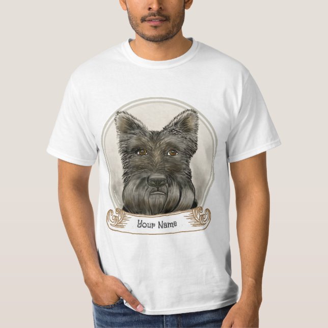 T-shirt Terrier Écossais Rondo  (Devant)