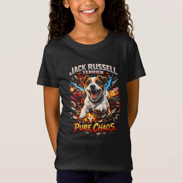 T-Shirt Terrier Jack Russell (Devant)