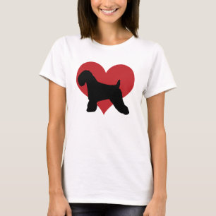 T-shirt Terrier roux