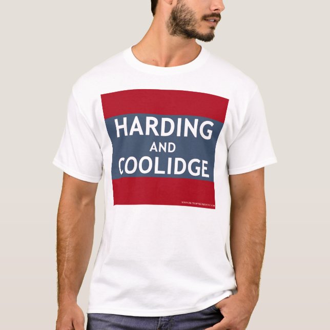T-shirt Terriers G. Harding-Calvin Coolidge (Devant)