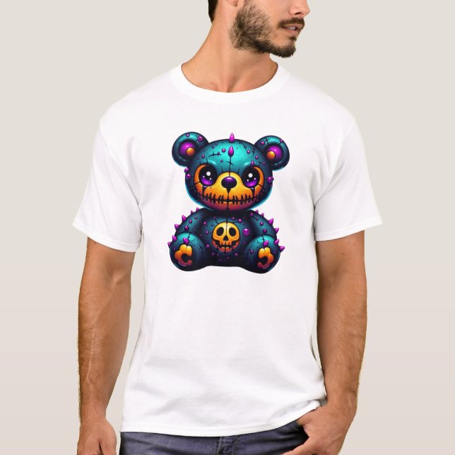 T-shirt Terrifiant Voodoo Teddy (Devant)