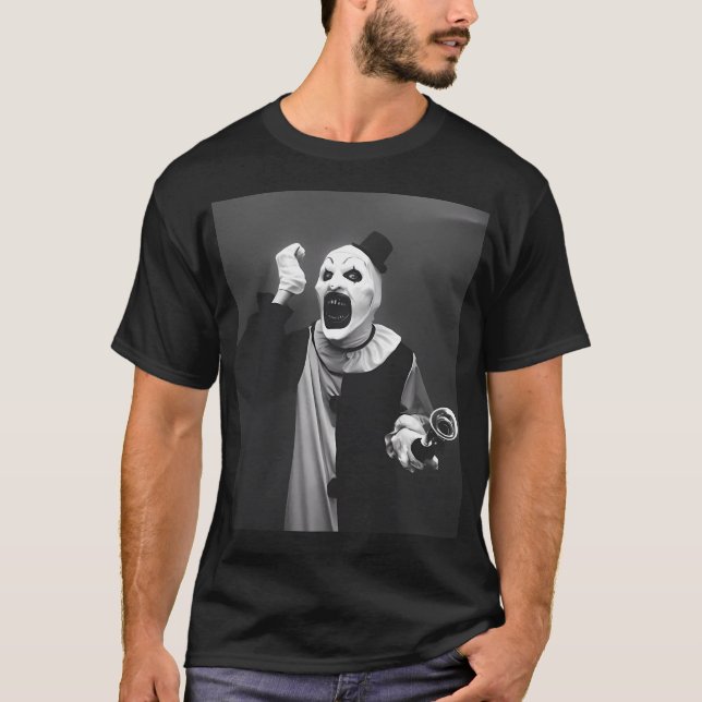 T-shirt Terrifier Art Le Clown Horreur (Devant)