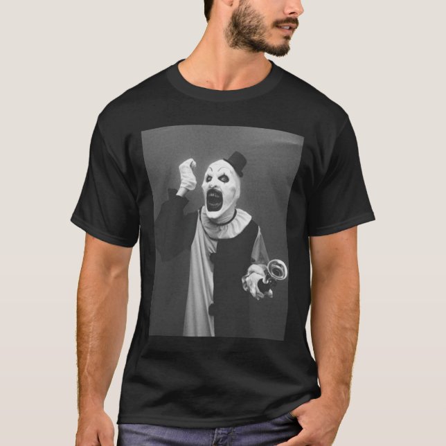 T-shirt Terrifier art le clown horreur 578 (Devant)