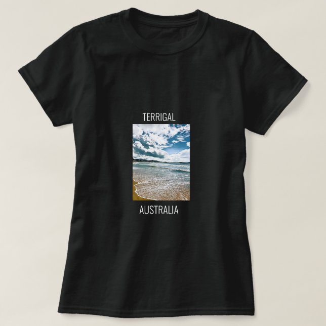 T-shirt Terrigal Central Coast NSW Australie (Design devant)