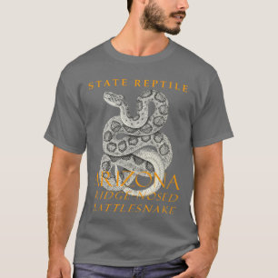 T-shirt Territoire de l'Arizona Reptile Le serpent à nez à