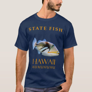 T-shirt Territoire d'Hawaii Poisson Le Humuhumu
