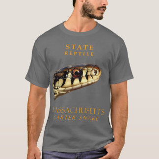 T-shirt Territoire du Massachusetts Reptile Le serpent à j