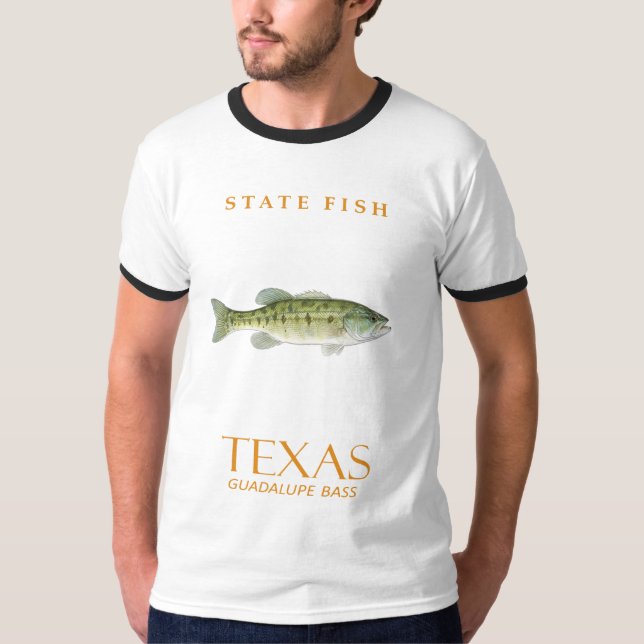 T-shirt Territoire du Texas Basse de Guadalupe de belle co (Devant)