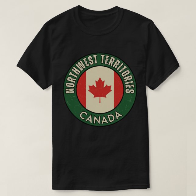 T-shirt Territoires du Nord-Ouest Canada (Design devant)