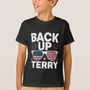 T-shirt Terry de secours drôle 4 juillet Feu d'artifice pa
