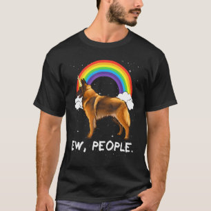 T-shirt Tervuren belge arc-en-ciel Ew personnes licorne ch