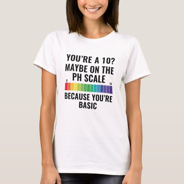 T-shirt T'es A 10 ? (Devant)