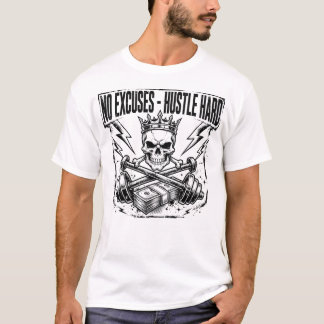 T-shirt Teschio Reale Hustle