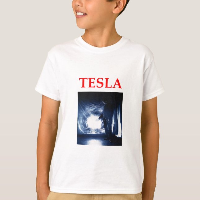 T-shirt tesla (Devant)