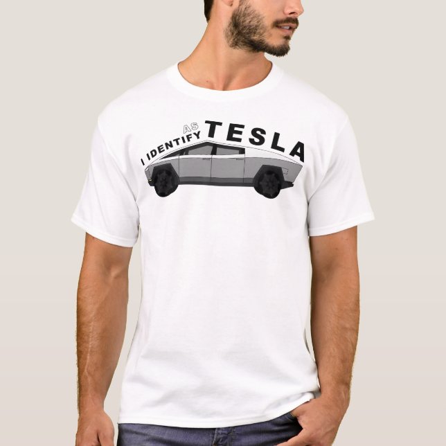 T-shirt Tesla Bumper (Devant)
