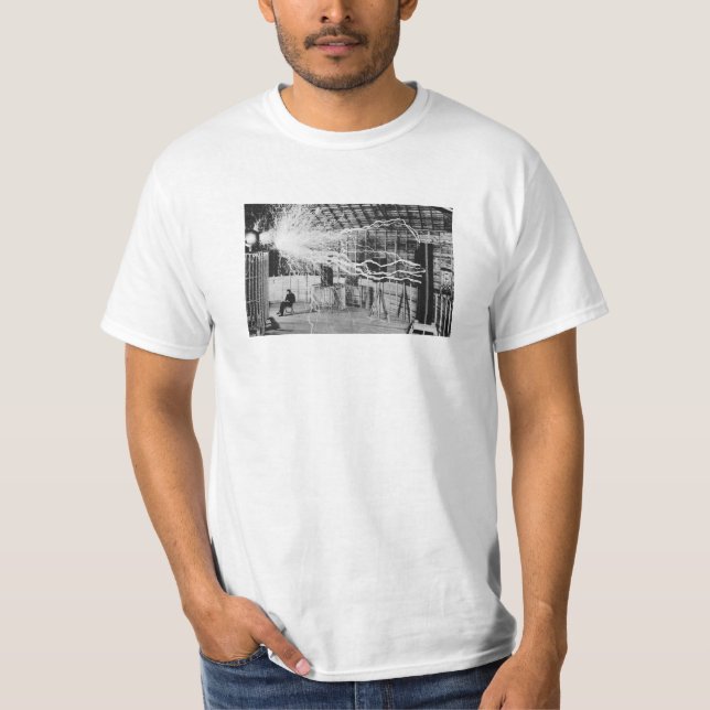 T-shirt Tesla classique (Devant)