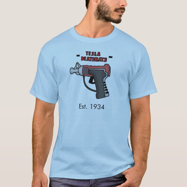 T-shirt Tesla Deathrays (Devant)