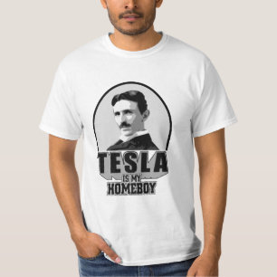T-shirt Tesla est mon Homeboy