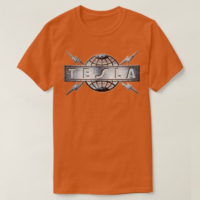 T-shirt Tesla vintage (Design devant)