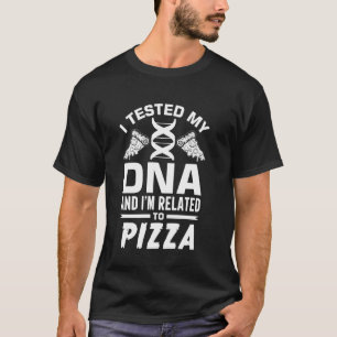 T-shirt Test ADN de pizza Tests génétiques Crispr Microbio