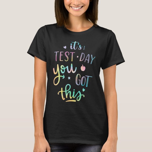 T-shirt Test Day C'est Test Day Vous avez ce professeur St (Devant)