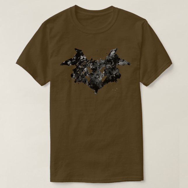 T-shirt Test de l'encre de Rorschach (Design devant)