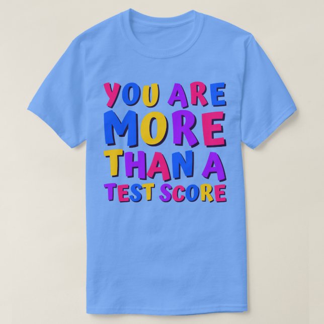 T-shirt Test de l'examen d'enseignant de jour d'essai (Design devant)