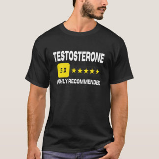 T-shirt Test de testostérone drôle Testo Thérapie TRT Body