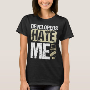 T-shirt Test d'ingénierie de qualité