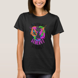 T-shirt Testé Positivement Pour Le Mal Atrêmement Sarcasti