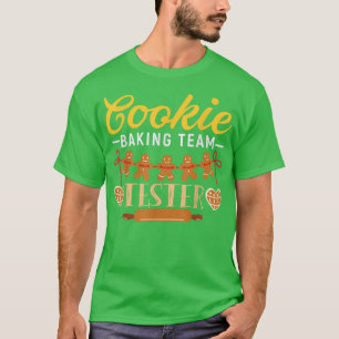 T-shirt Testeur de l'équipe de fabrication de cookies 1144