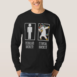 T-shirt Testeur de stylo informatique de sécurité de pirat